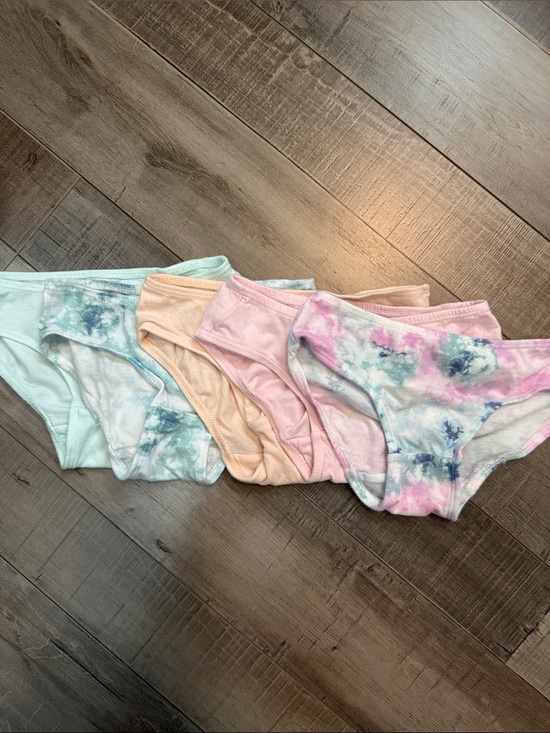 Carter's Other - Carter's Girls Pastel Tie-Dye & Solid Cotton Briefs - Pastel Mix